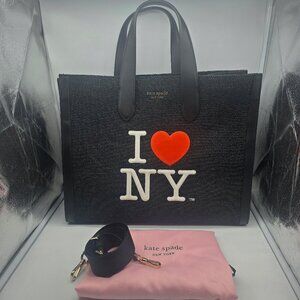 Kate Spade I Love NY X Kate Spade New York Manhattan Large Tote K4429